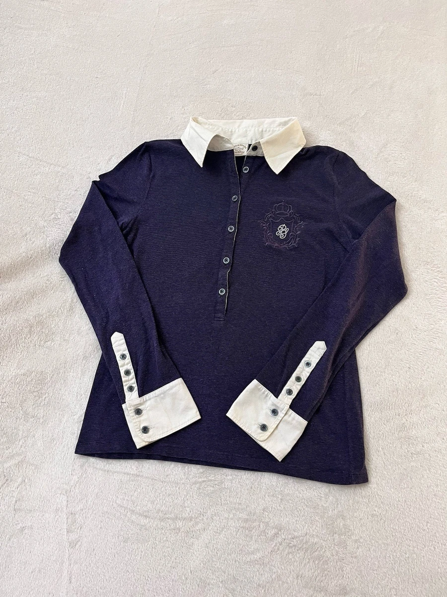 liaddkv Maglia da donna stampata, alla moda, casual, con scollo rotondo e maniche a tre quarti, camicette estive da donna con pizzo, Ag., S