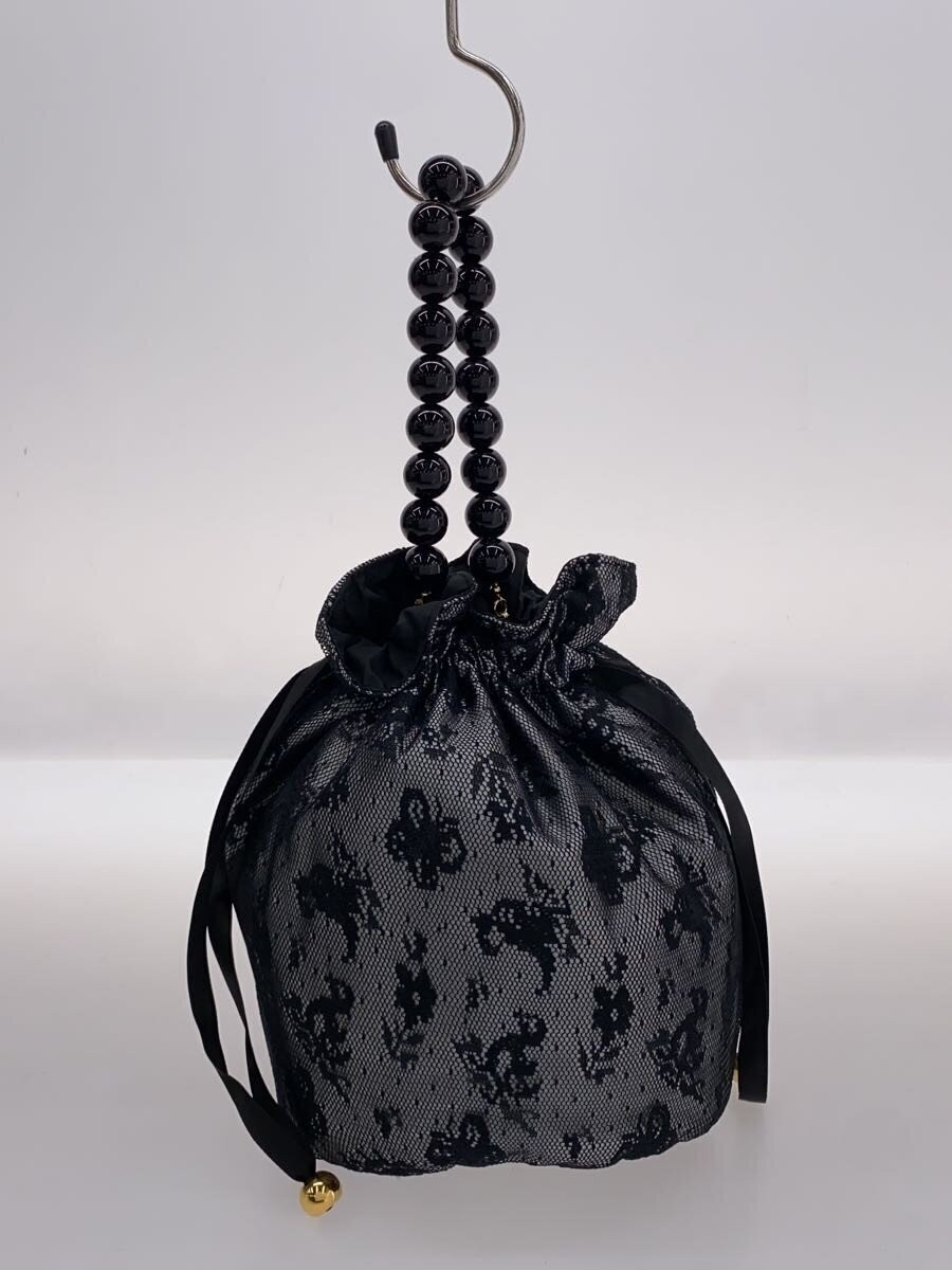 FEILER Heidi Drawstring Tote Bag Patterned Black … - image 3