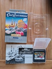 Sega Game Gear Out Run Europa complete with box, instructions and holders