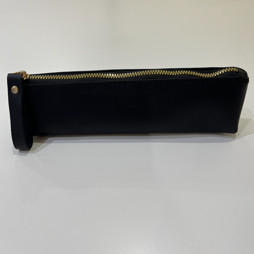 2x Astuccio Portamatite in Pelle con Zip Grande Capacità - Ideale per Scuola/Università/Università - Foto 11 di 11