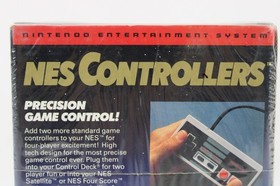 OEM Original Nintendo NES Controllers Set NIB Factory Sealed 1990 H-Seam