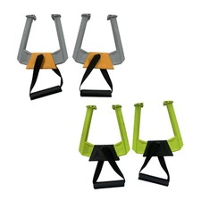 2x Portable Pull up Bar Pullup Bar Handles Double Handle Easy to Use Anti Slip