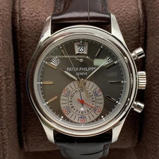 Patek Philippe Annual Calendar Complications 5960P Platinum Gray Dial Men Watch