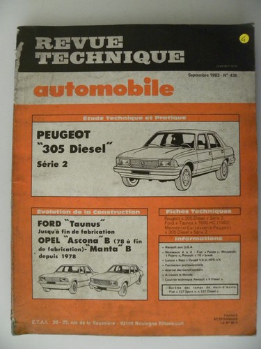 Culasse Neuve Peugeot 304 / 305 Diesel Série I - D'époque - Stockage Boîte