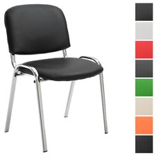 Besucherstuhl Ken Kunstleder Konferenzstuhl Lehnstuhl Polsterstuhl Küchenstuhl