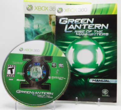 Green Lantern: Rise of the Manhunters (Microsoft Xbox 360, 2011) CIB
