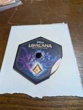 Disney Lorcana TCG Lore Counter Promo Spinner From Shimmering Skies Trove Box
