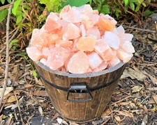 Himalayan Salt Chunks Crystals Rocks 3 lb Bag (36 oz) Air Purifier Negative Ions