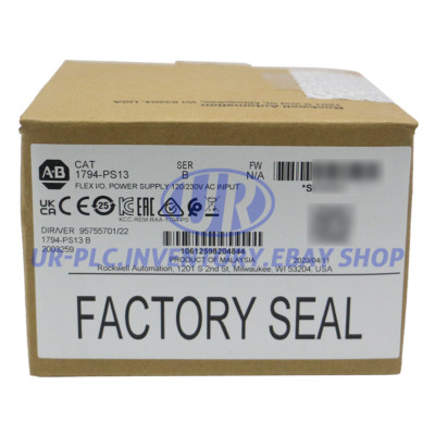 New Factory Sealed 1794-PS13 SER B Flex Power Supply Module I794PS13