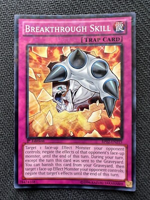 Yugioh Breakthrough Skill 1st Edition Mosaic Rare BP02-EN215 NM