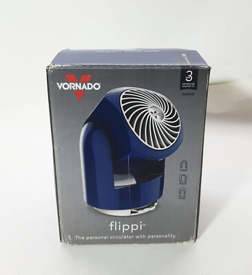 Vornado Flippi V6 Persönlicher Umluftventilator, Schwarz 120VAC