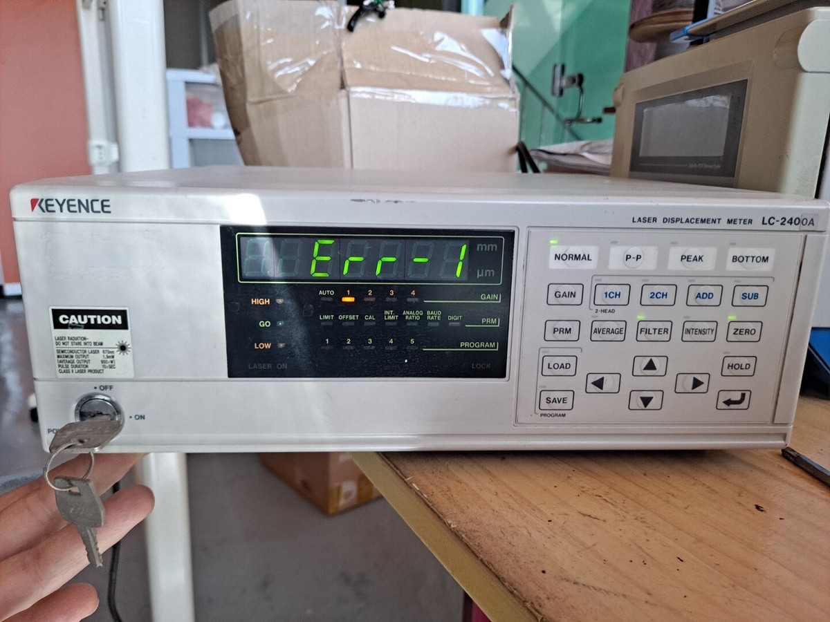 KEYENCE LC-2400 Laser Displacement Meter/LC-2400 | eBay KEYENCE LC-2400 Laser Displacement Meter/LC-2400 | eBay