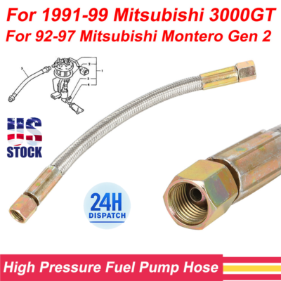 #ad #ad High Pressure Fuel Pump Hoses MR161794 For 1991 1999 Mitsubishi Montero 3000GT $19.99