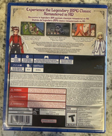 Tales of Symphonia Remastered PS4 Brand New Factory Sealed Sony PlayStation 4