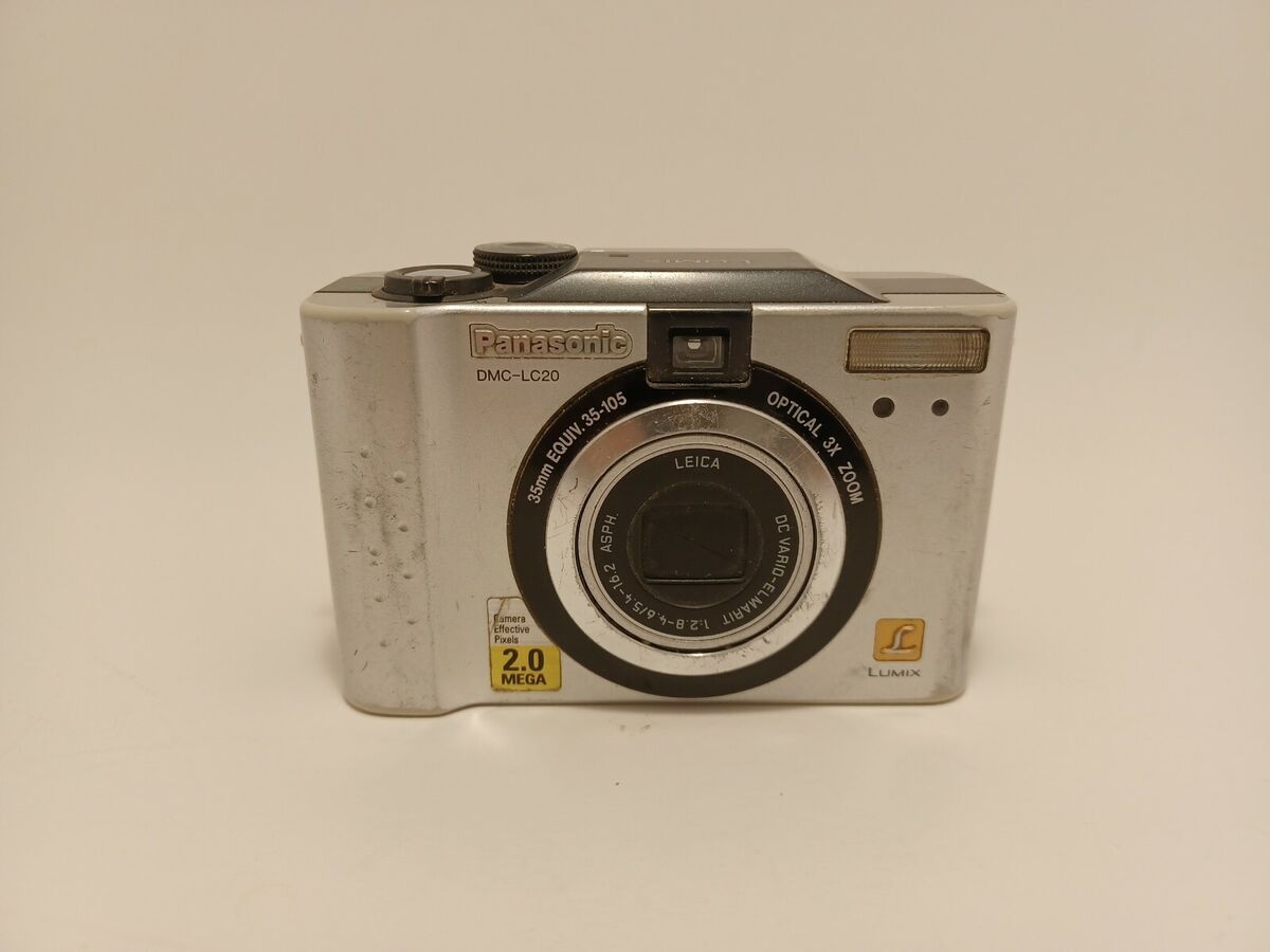 PANASONIC LUMIX DMC-LC20 DIGITAL CAMERA, 3XZOOM, LEICA LENS PANASONIC LUMIX DMC-LC20 DIGITAL CAMERA, 3XZOOM, LEICA LENS