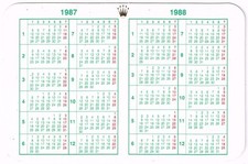 ROLEX 1987 1988 CALENDAR GMT Master II 16750 PEPSI 16760 FAT Lady COKE Two Tone/