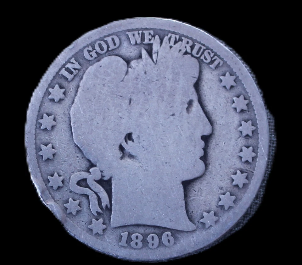 1896-O Barber Half Dollar-Key Date-LAH- 148 - Image 4 of 4