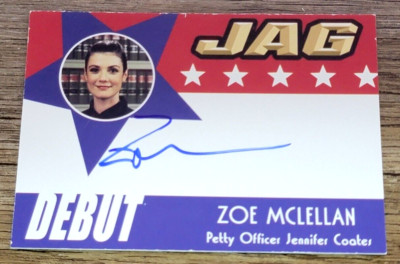 2006 TK Legacy JAG Premiere Edition D21 Zoe Mclellan Debut Autograph