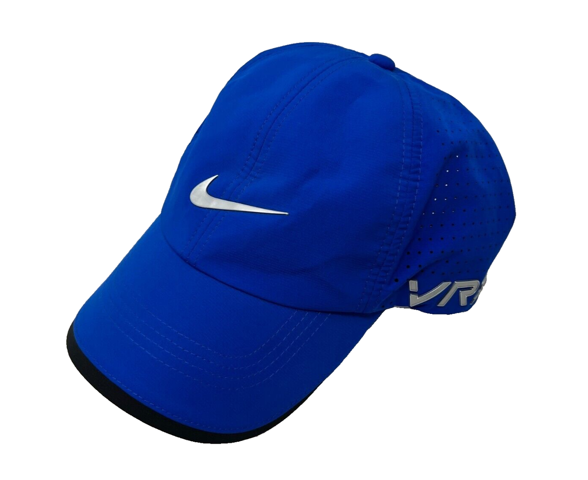 NEW! NIKE 2015 Adult Golf Tour Perforated Hat 'VRS' 'RZN' Cap-Blue