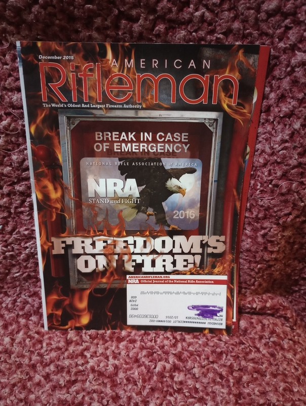 AMERICAN RIFLEMAN MAGAZINE COPY DECEMBER 2015