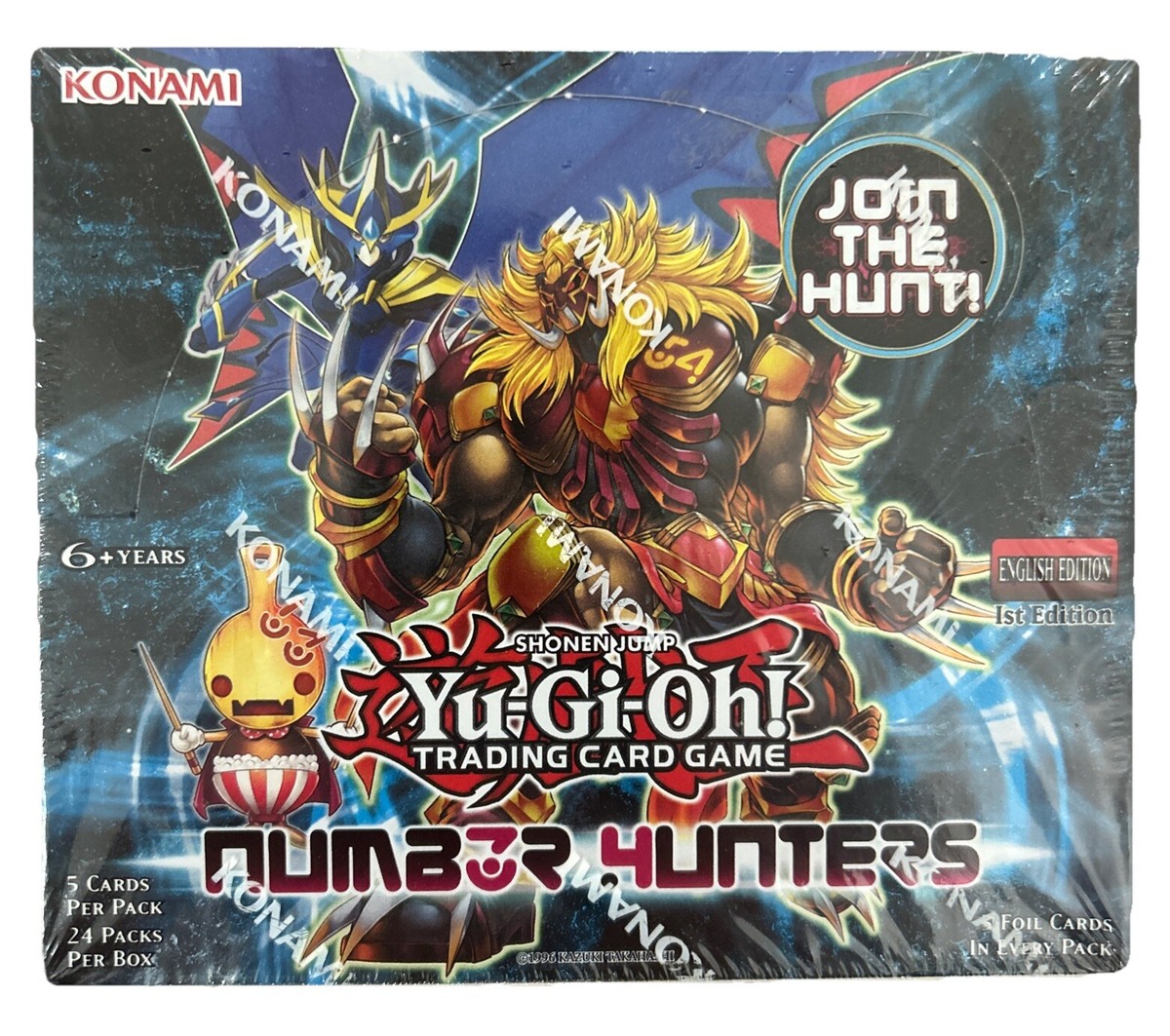 yugioh number hunters booster box Amazon.com: Konami Yu-Gi-Oh Number Hunters Booster Box : Toys & Games main image 0