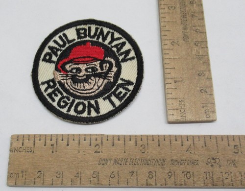 PAUL BUNYAN - REGION TEN - patch - BOY SCOUTS of AMERICA - #3099 - 第 4/6 張圖片