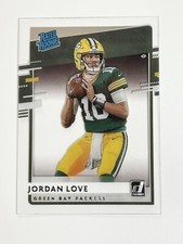 2020 Panini Chronicles #RR-JL Jordan Love Clearly Donruss Rated Rookies RC