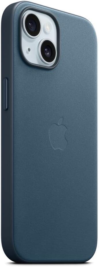 Apple iPhone 15 FineWoven MagSafe Pacific Blue 194253945482| eBay