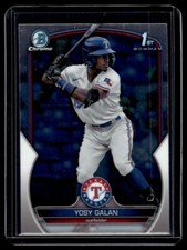2023 Bowman Chrome Prospects Yosy Galan Texas Rangers #BCP-221