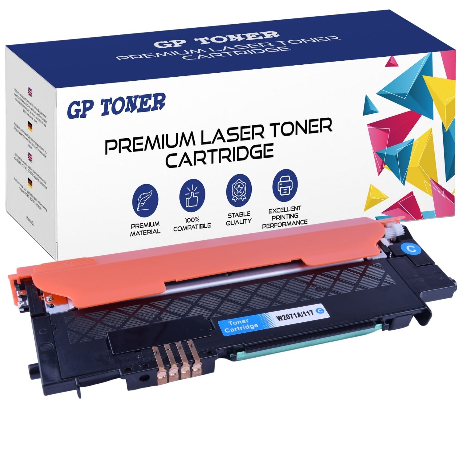 Supply Guy 117A Toner Compatible with HP 117A W2070A for HP Color Laser