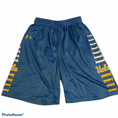 UCLA Bruins SHORTS authentic Under Armour basketball size Large.
