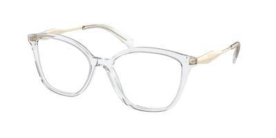 NEW Prada 02ZV Eyeglasses 2AZ1O1 Clear 100% AUTHENTIC