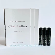 3 x Chris Collins Lost In Paradise Eau De Parfum EDP Spray Sample 1.2ml each