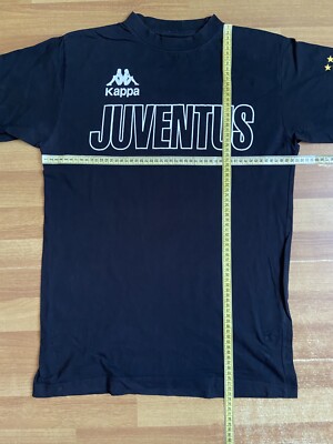 JUVENTUS 90s COTTON FOOTBALL SHIRT SOCCER JERSEY KAPPA sz M MEN | eBay