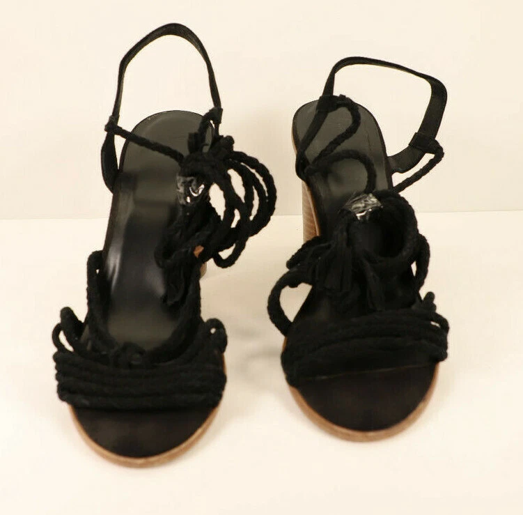 Joie Women s Banji Heel Dress Sandal Size 41 EU 11M US Black Suede