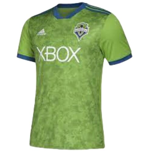 2018 Seattle Sounders FC maillot domicile adidas M,L,XL,2XL MLS football XBOX NEUF - Photo 1/10