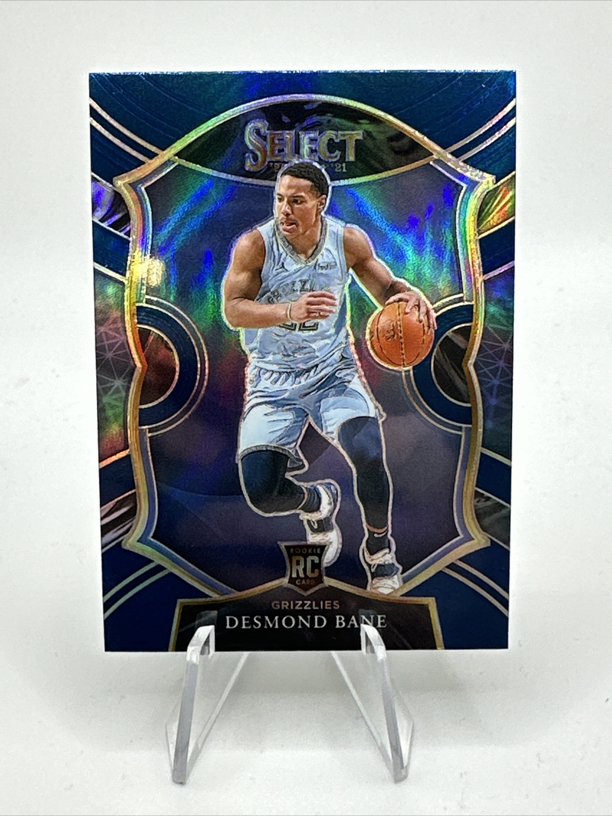 2020 Panini Select Blue Concourse Prizm Desmond Bane #90