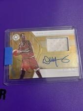 2018-19 Panini Opulence Golden Autographed Memorabilia #2 Danny Manning Auto /79