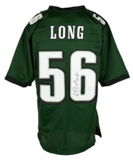 Chris Long Signed Philadelphia Eagles Jersey Inscribed 