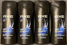 4 Pack Axe Body Wash - Phoenix - Crushed Mint  Rosemary - 16 FL OZ Each