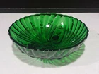 Vintage Anchor Hocking Green Oyster Pearl 8.5" Salad Bowl