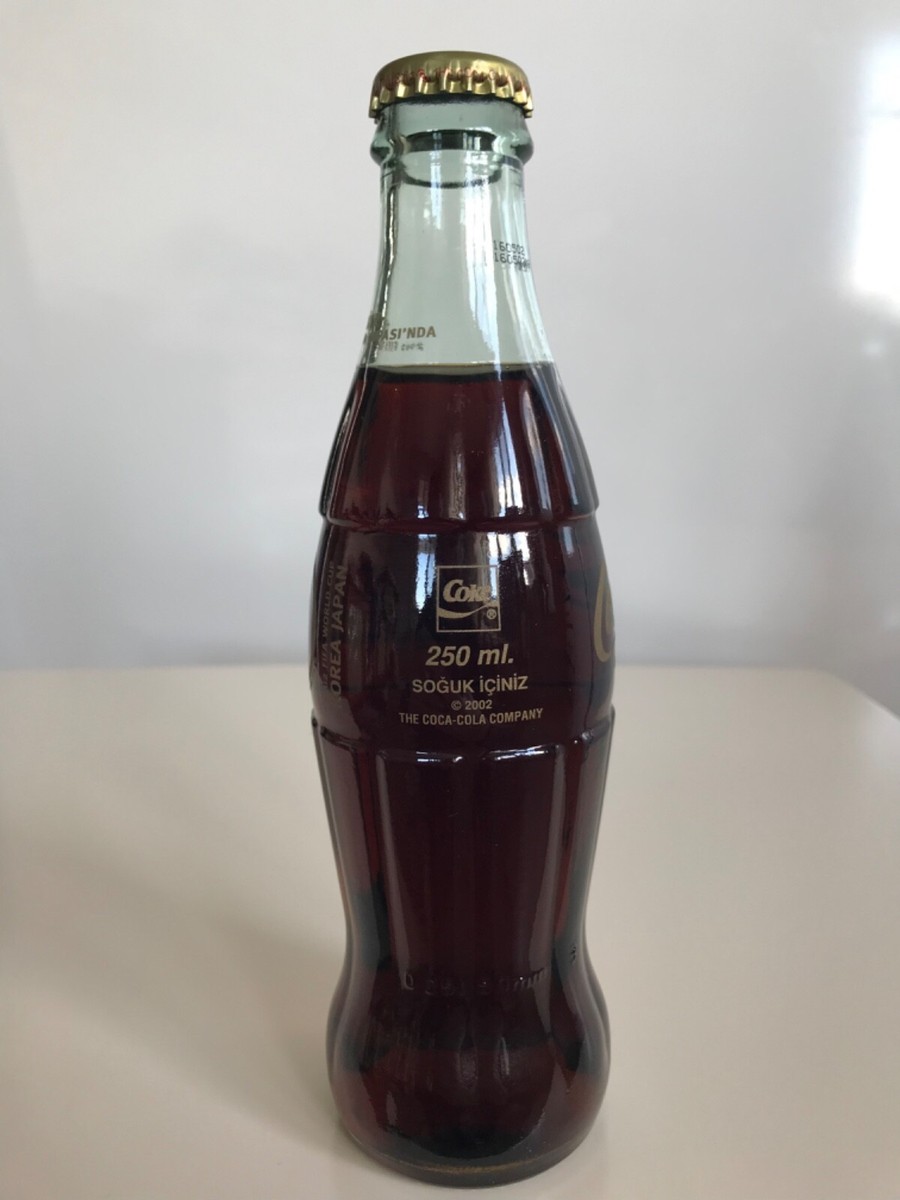 RARE Coca Cola 2002 FIFA World CUP Bottle (Empty Bottle) | eBay