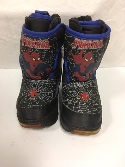 spiderman snow boots