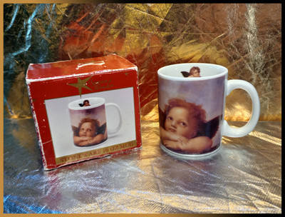 Rare Collectible Venture Deparment Store Angel Coffee Mugs