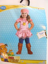 NEW Jake and the Neverland Pirates Izzy Deluxe Toddler Halloween Costume size 2T