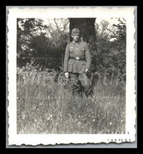 Photo, WW2, soldier portrait in the field on 10.05.1943, 5026-1297 