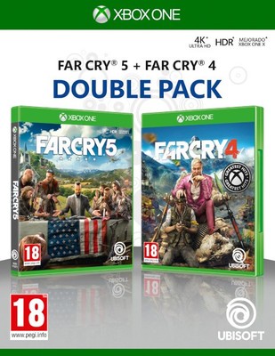 Far Cry 5 + Far Cry 4 Double Pack Juego para Consola Microsoft XBOX One [PAL ES]