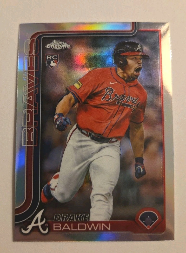 DRAKE BALDWIN RC-2025 Topps Chrome Update Series SILVER Refractor ROOKIE #USC-96