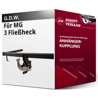 für MG 3 FließHeck Typ ZP2 (G.D.W.) AnhäNgerkupplung Horizontal Abnehmbar Neu