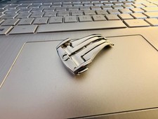 20mm Omega stainless steel Deployment Clasp Buckle Fits To Leather Rubber strap